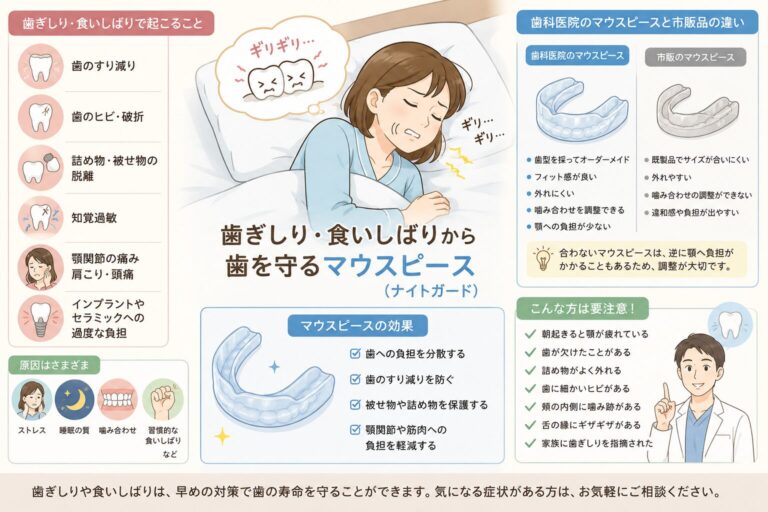 歯ぎしり・食いしばりに対するマウスピース治療を解説する曽我歯科医院三軒茶屋