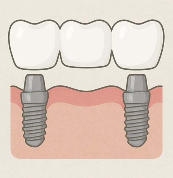 インプラント2本