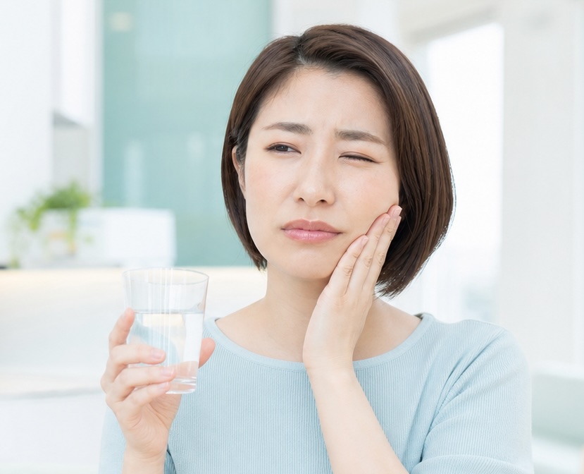 仮歯や仮詰めを入れた歯がしみる症状